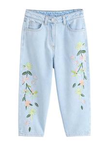 Next Мешковатые джинсы в светло-голубом цвете