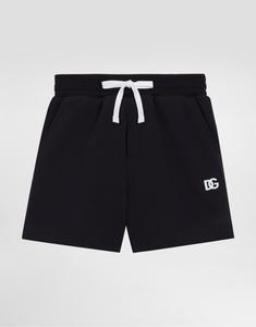 Шорты из пике с логотипом DG Dolce&Gabbana, синий