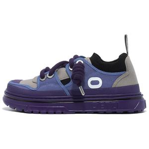 Кроссовки OETZI Super Light Skateboarding Shoes Unisex Low-top Blue, синий