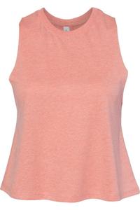 Женская майка-борцовка BELLA + CANVAS, цвет heather sunset