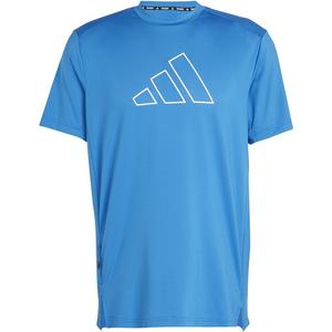 Футболка с изображением поезда с большим логотипом Adidas, мультиколор