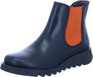 Женские ботинки FLY London модель Salv, Black Orange Elastic