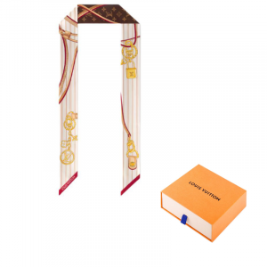 Резинка для волос Louis Vuitton, коричневый