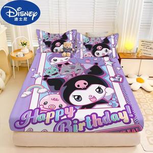 Disney Простыня на резинке 180х200 см с принтом Kuromi 5 gp1