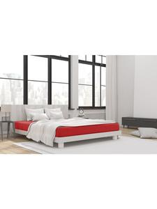 Простыня Hahn Haustextilien, красный