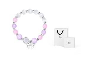 Искусственный кошачий глаз каменный браслет секция Sun Women's Shiban, фиолетовый