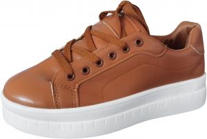 Оксфордские туфли для женщин с блестками, праздничные туфли на шнуровке, повседневные туфли на массивном каблуке, тканевые туфли с блестящей отделкой Generic, A08-Yellow