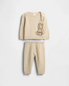 Комплект детских свитеров с медвежонком Brannan Baby CashSoft Gap, бежевый