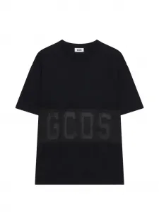 Футболка с логотипом GCDS, черный