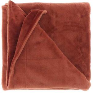 Покрывало Unique Living Klaas, 200x1x150 см цвет rotbraun