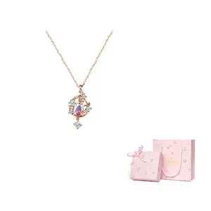 Disney Колье из серебра 925 пробы для женщин Princess