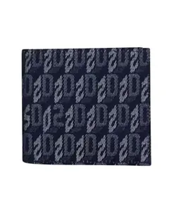 Кошелек из джинсовой ткани с монограммой Dsquared2, синий