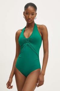 Цельный купальник Answear Lab, зеленый