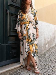 Платье софии в цветочек Raishma, цвет Yellow/Multi