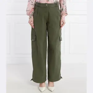 Джинсовые брюки-карго Max&Co., хаки