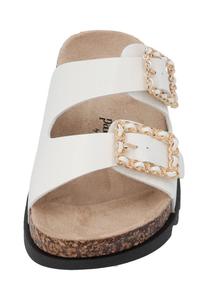 Мюли на плоской подошве Igies Palado by Sila Sahin, белый