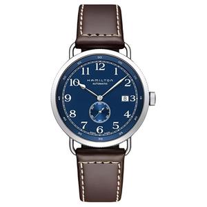 Hamilton Унисекс часы в хаки и темно-синем цвете