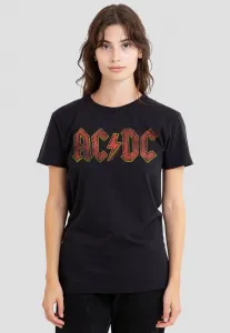 Футболка с нарисованным от руки логотипом Ac/Dc, Black