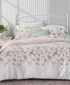 Комплект постельного белья Flora из 3 предметов, размер Full/Queen, Charter Club, фиолетовый