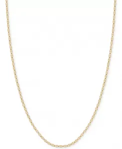 Зеркальная цепочка длиной 16 дюймов (2 мм) из 14-каратного золота Macy'S, gold