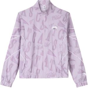 Солнцезащитная одежда женская серо-фиолетовая с принтом Anta