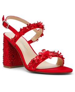 Женские сандалии Drue на блочном каблуке Betsey Johnson, Red