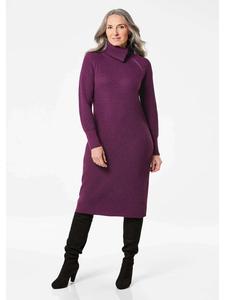 Юбка GOLDNER Strickkleid, цвет beere