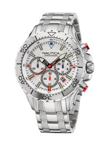 Часы Analog 'Nautica' в серебристом цвете