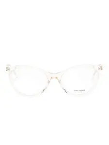 Очки в оправе 'кошачий глаз' Saint Laurent, белый