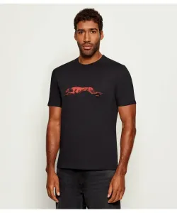 Футболка Дидуг Regular fit Hugo, черный