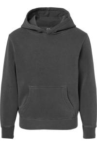 Молодежная толстовка с капюшоном средней плотности с пигментным окрашиванием от Independent Trading Co Independent Trading Co., цвет pigment black