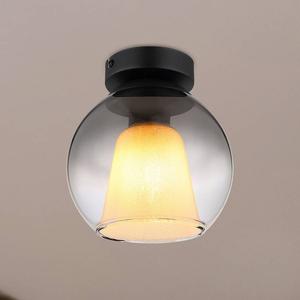 Потолочный светильник Globo Lighting Barry Typ B, копченое стекло / железо - 1-свет