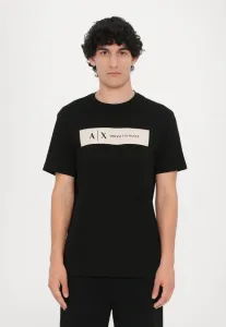 Футболка с принтом Armani Exchange, Black