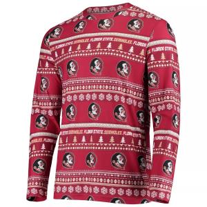 Men's Concepts Sport Garnet Florida State Seminoles Ugly Sweater вязанный комплект из топа и брюк с длинными рукавами