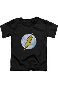 Футболка с неоновым логотипом Flash от DC Comics для малышей Gildan