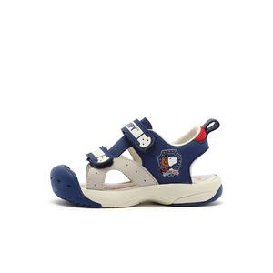 Детские сандалии с амортизацией и защитой от ударов для детей 3–7 лет SNOOPY, синий/бежевый