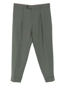 Брюки Chiaia со складками и манжетами Berwich, зеленый