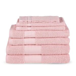 Полотенце для душа Good morningset Tarris 8-teilig, 70x2x140 см цвет soft pink