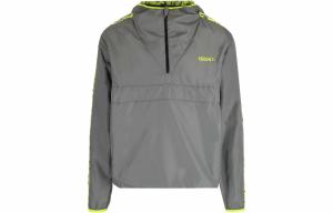 VERSACE Куртка с логотипом на молнии, Dark Gray