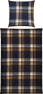 Постельное белье , синее, 1x 135x200 см + 1x 80x80 см Erwin Müller