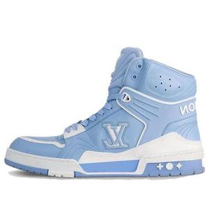 Кроссовки lv trainer sneaker boots 'blue' Louis Vuitton, синий