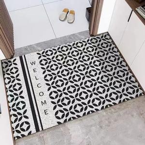 Dajiang Ковер 100х120 см для прихожей/кухни, ПВХ, режется по размеру, в скандинавском стиле