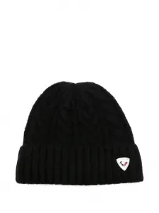 Шапка-бини с нашивкой-логотипом Naya Rossignol, черный