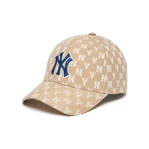 MLB Хлопковая бейсболка унисекс цвета хаки, Khaki