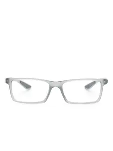 Очки в прямоугольной оправе Ray-Ban, серый