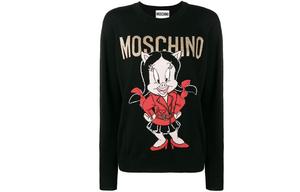 MOSCHINO Свободный свитер Women's Black