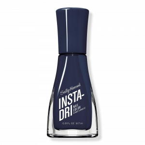 Лак для ногтей Insta-Dri, сине-зеленый Sally Hansen, Midnight Drive (very dark navy)