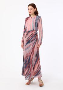 Платье Modanisa PATTERNED MODEST, Pink