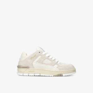 Низкие кроссовки Area lo из матовой замши и кожи Axel Arigato, бежевый