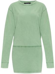 DSQUARED2 мини-платье с длинными рукавами, зеленый